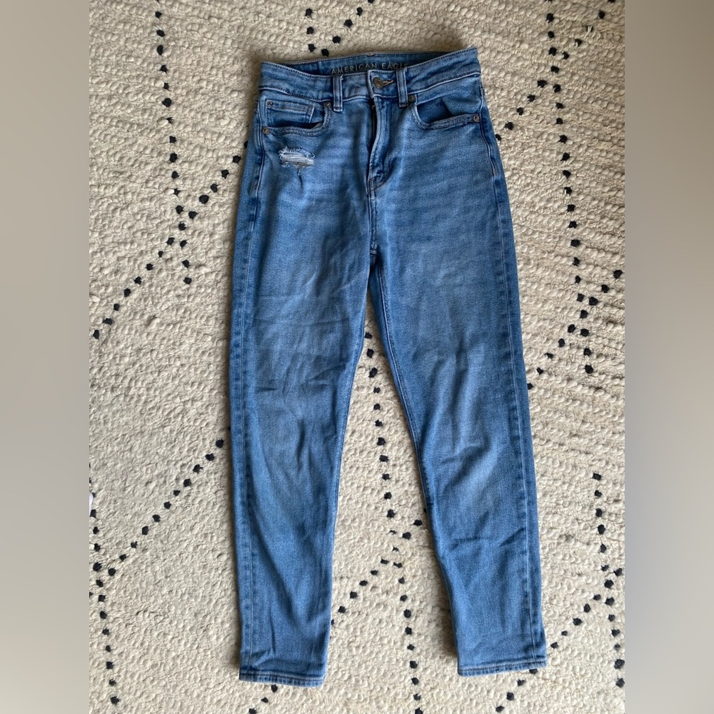 American Eagle Outfitters Light Blue Skinny Jeans